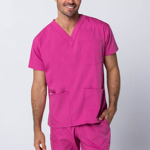 Ensemble d'uniformes médicaux unisexes à prix raisonnable, qualité supérieure, anti-plis, respirant, confortable et extensible pour infirmières et chirurgiens - Product Image 5