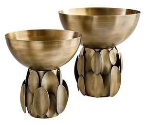 Most Amazing High Quality Metal Decorating Unique Shape Food Serving <b>Bowl</b> With Antique <b>Silver</b> Finished - Product Image 5