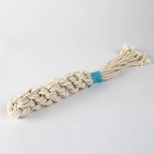 Juguete de cuerda de algodón trenzado resistente con borlas para perros, mejora la interacción y la liberación de energía, OEM Vietnam - Product Image 4