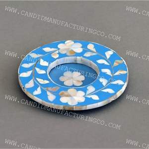 Ensemble de sous-verres de service de thé de luxe moderne nacre décoration de salon ramadan eid cadeau en gros - Product Image 4