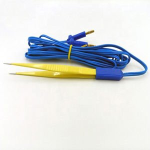 Pince bipolaire jetable Instruments électro-chirurgicaux Source électrique en acier inoxydable Alimenté disponible Stérile Non stérile - Product Image 3