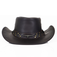 Sombrero y gorra personalizados, sombreros de cuero de vaquero, sombreros para montar a caballo, accesorios para montar a caballo al aire libre, sombreros occidentales, cuero de vaca