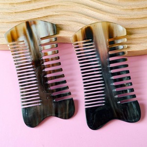 Peine de Cuerno Natural Ecológico, Tamaño Personalizado para un Crecimiento Capilar Saludable, Herramienta de Aseo Ligera y Duradera para Hombres y Mujeres, Pulido Animal - Product Image 1