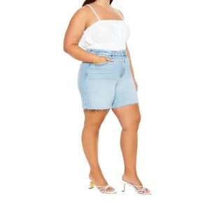 Vêtements pour femmes en gros, shorts pour femmes les plus vendus, respirants, en provenance du Pakistan, conception personnalisée OEM, jeans, shorts d'été - Product Image 1
