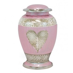 Customized Design Aluminium Cremation Memorial Urns Decorative Handmade Funeral <b>Keepsake</b> Urn <b>for</b> Male and Female <b>Ashes</b> - Product Image 3