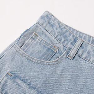 Jeans Casuales de Verano Transpirables de Primera Calidad, Jeans de Mezclilla Lavados, Fabricante de Jeans para Hombre, Venta al por Mayor, OEM Personalizado, Alta Calidad, Ligeros - Product Image 4