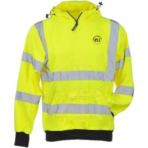 Vêtements de travail Sweat à capuche de sécurité Trafic Veste réfléchissante personnalisée Usine directe Extérieur Séchage rapide Vêtements de sécurité de protection solaire - Product Image 4