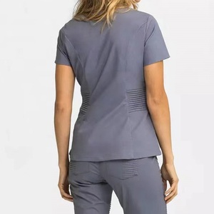 Traje de enfermera médico antiarrugas, uniforme de Enfermería de clínica Dental a la moda, ropa impermeable, conjuntos de enfermería para mujer - Product Image 4