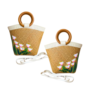 Sac à main naturel de qualité supérieure en SEAGRASS élégant et écologique pour l'été dames sac pour femmes sacs à main pour femmes sacs à main - Product Image 1