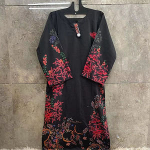 Juego de algodón estampado Shalwar Kameez en tela importada Trending Daily Look ahora en tallas y a la moda - Product Image 1