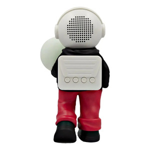 Rechargeable Multicolor <b>Wireless</b> Radio Speaker LED <b>Lamp</b> Astronaut - Assorted Colors - Product Image 5