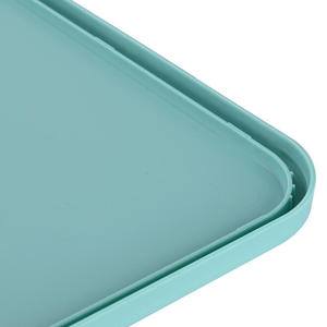 ตะกร้าพลาสติก PP ทรงสี่เหลี่ยมผืนผ้าสำหรับเก็บอาหารในครัวเรือนดีไซน์ทันสมัยอเนกประสงค์ตามสั่ง - Product Image 5