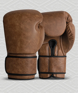 Gants de boxe professionnels imperméables en cuir PU pour MMA, Kickboxing, Sparring, Entraînement, avec support de poignet et poignées extensibles - Product Image 1
