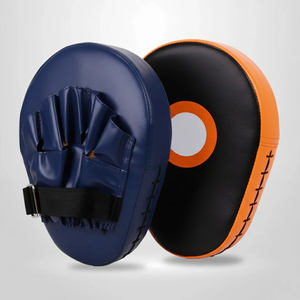 Mitaines de frappe pour arts martiaux, coussinets de protection de haute qualité pour la boxe, mitaines de frappe en cuir - Product Image 1