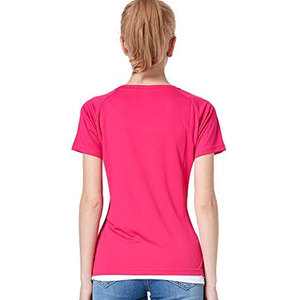 Women T-Shirts Crew Neck <b>Tops</b> Shorts Sleeve Workout Running Yoga <b>Tops</b> Loose Fit Fitness Yoga Shirts Loose Clothing For Women - Product Image 2