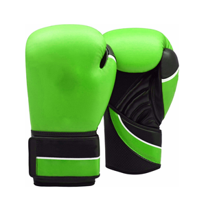 Guantes de boxeo de color puro personalizados de buena calidad hechos en Pakistán, guantes de boxeo de cuero de vaca para entrenamiento, guantes de boxeo de cuero PU - Product Image 4