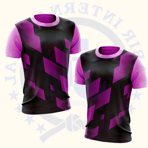 Camiseta informal de peso pesado de alta calidad para hombre, cuello redondo, hombros caídos, ropa de calle de punto de gran tamaño, diseño de sublimación - Product Image 3