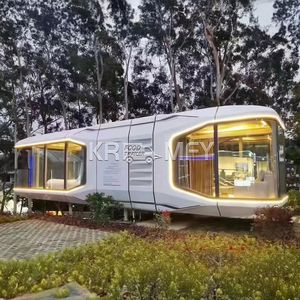 2025 Luxury Modern Steel Container Tiny <b>Home</b> With Capsule House For Villa Resort And Camp Prefab Houses - Product Image 5