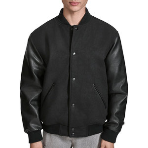 High Quality Outdoor Wear Varsity <b>Jacket</b> For <b>Men</b> <b>Men's</b> <b>Jacket</b> Windproof Custom Logo and <b>Long</b> Sleeves Varsity <b>Jacket</b> For <b>Men's</b> - Product Image 1