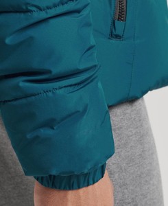 Chaqueta acolchada ajustada informal de invierno para hombre, cómoda y elegante, sólida, con capucha, cremallera, servicio OEM, fábrica teñida - Product Image 6