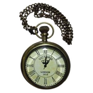High Quality Pocket Watch Vintage Table <b>Clock</b> Office Decor <b>Navy</b> Antique Brass Style Fully Handcraft Design Top Standard Product - Product Image 3