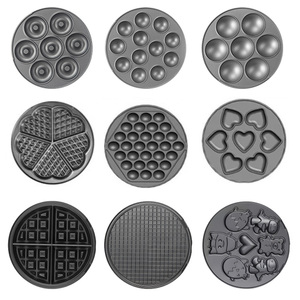 Mini Waflera Eléctrica <span class=keywords><strong>Económica</strong></span> de 700W, Duradera, Antiadherente, con Calentamiento de Doble Cara, Control Mecánico y Cable Integrado - Product Image 5