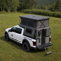Camper rigide pour pick-up avec cuisine et salle de bain, 4x4, coulissant, pour camping-car ou remorque tout-terrain