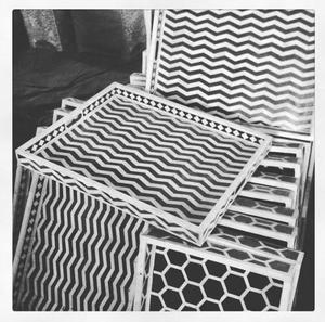 Assiette de serveur plateau de service de luxe grand os servant plateau à thé plateau de service alimentaire usine vente en gros fournitures pour restaurants et hôtels - Product Image 5