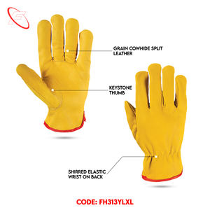 ถุงมือขับรถทำจากหนังสำหรับใช้กลางแจ้งในฤดูหนาวขายส่งจากปากีสถาน - Product Image 5