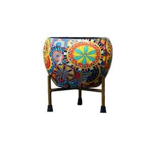 Elegante maceta de hierro estilo Meena para decoración del hogar Proveedor indio de Regal Metal World - Product Image 1