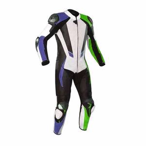 Motorcycle Leather Racing <b>Suit</b> One Piece Cowhide % Genuine Leather Summer Printed <b>Waterproof</b> Breathable - Product Image 3