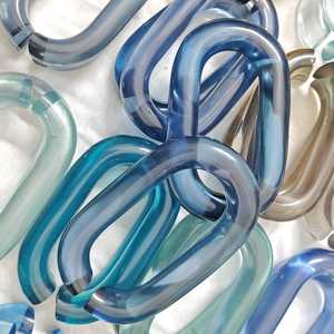 Cadena de Resina Multicolor Ecológica de Gran Tamaño para Decoración de Paredes, Separador de Ambientes DIY, Cortina - Product Image 3