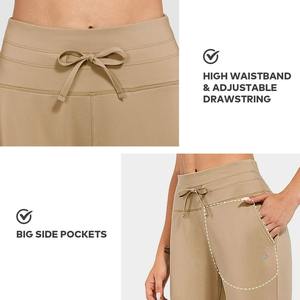 Whole sale 2023 Breathable Custom Sweatpants Fitness Clothing <b>Yoga</b> Pants With Pockets <b>Women</b> Jogger Pants - Product Image 3