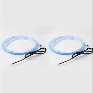 Lumière de nuit pour porte de voiture LED 12V, nouvel accessoire automobile, lampe d'ambiance pour la décoration et la sécurité - Product Image 2