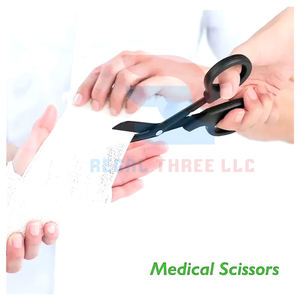 Tijeras de Corte Quirúrgico Manual para Trauma Veterinaria, Vendaje de Primeros Auxilios para Instrumentos Quirúrgicos Base Animal - Product Image 6