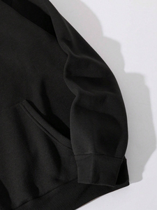 Nouveauté, sweat à capuche en tricot d'hiver pour femme, de haute qualité, tendance, avec cordon de serrage et fermeture éclair, basique, en coton mélangé - Product Image 3