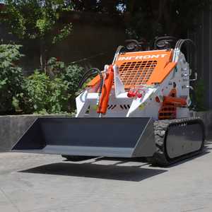 Cargadora Compacta YF380 2025, Capacidad de la Cuchilla 500 kg, Carga Nominal 2-3 Toneladas, Cargadora Frontal de Ruedas, Tipo Oruga, Motor con PLC - Product Image 6