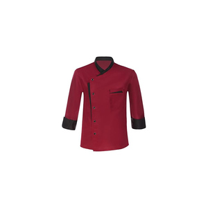 Abrigo de chef para restaurante de diseño personalizado, algodón suave, suministro a granel de alta calidad de proveedor indio, tela tejida - Product Image 6