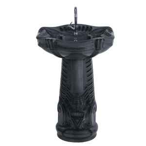 อ่างล้างหน้าเซรามิกแบบมีรูเดียวคุณภาพระดับพรีเมี่ยมอ่างล้างมือแบบแท่นจากผู้ผลิตชั้นนำของอินเดีย - Product Image 1