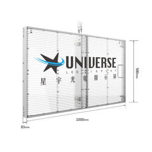 Affichage mural à LED transparent programmable du fabricant taïwanais P2.81 P3.91 - Product Image 1