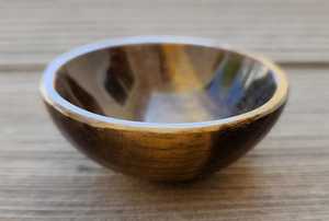 Saladier en corne naturelle de haute qualité pour décoration de table bols en corne par artisanat en croissant - Product Image 3