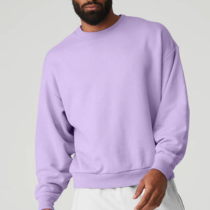 Hombres para cuello redondo sólido manga completa 100% algodón invierno Sudadera con capucha cuello redondo siguiente nivel Unisex - Product Image 2