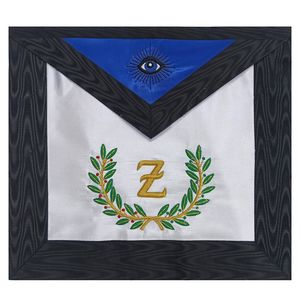 2025 Customizable <b>Embroidered</b> Leather Apron 4th Degree with Logo Twigs Square Pattern 3D Sew-On Badge for <b>Bags</b> Butterfly <b>Clutch</b> - Product Image 3