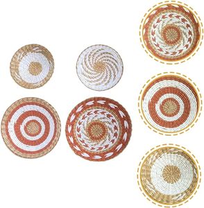 Jute Rope Handicraft Seagrass <b>Wall</b> <b>Hanging</b> Woven Decorative <b>Hanging</b> <b>Wall</b> <b>Basket</b> Decor Oversized <b>Wall</b> Decor <b>Basket</b> Set of 7 - Product Image 1