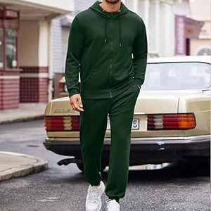 ชุดวอร์มดีไซน์ใหม่ล่าสุดสำหรับผู้ชาย เสื้อฮู้ดมีซิป กางเกงขายาวทรงสแตก ชุดสองชิ้น ชุดฤดูหนาว ชุดสแตก โพสต์โดย Dress Sports - Product Image 5