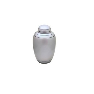 Urnas de cremación de Metal para adultos, urnas de cremación con diseño de hojas para suministros funerarios, urna de cremación de cenizas humanos a precio asequible - Product Image 6