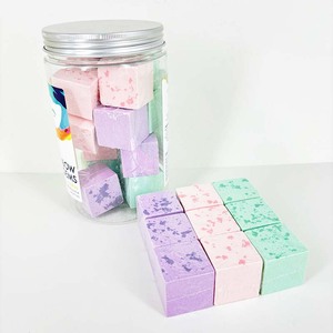 Fabricant <span class=keywords><strong>Karsten</strong></span> – Lot de 6 cubes de douche effervescents bio aux huiles essentielles, 50g, couleur arc-en-ciel, pour aromathérapie et bain - Product Image 3