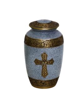 Urne funéraire unique en aluminium de 10 pouces pour cendres d'adultes et d'animaux de compagnie |   Capacité de 220 pouces cubes, garantie de 2 ans - Product Image 6