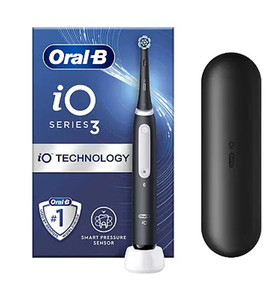 แปรงสีฟันไฟฟ้า Oral-B IO3 สีดำบลัชออน (+ กล่องใส่แปรงสำหรับเดินทาง) - Product Image 3