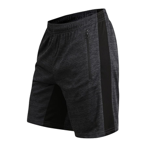 High Quality Customizable Double <b>Layer</b> Fitness Shorts for Men Eco-Friendly Plain Dyed Puff Print Trending High Street Casual - Product Image 1